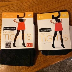 2 Pairs of No Nonsense Tights